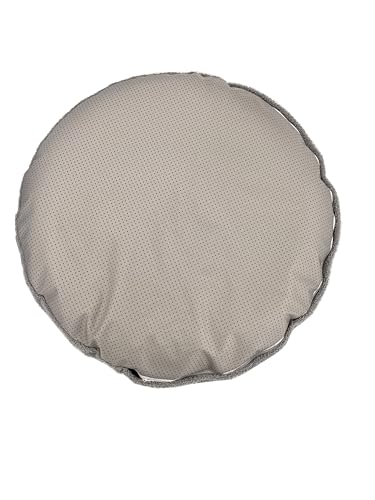 EechicSpace Waterproof Round Dog Bed Cover with Zipper Washable Replacement Cover Only Small 20 Inch