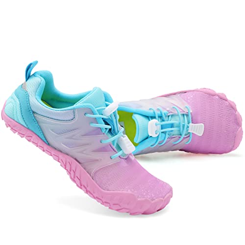 Kids Water Sports Shoes Boys Girls Outdoor Walking Sneaker Swim Shoes Grey M US 12.5 Little Kid=EU31