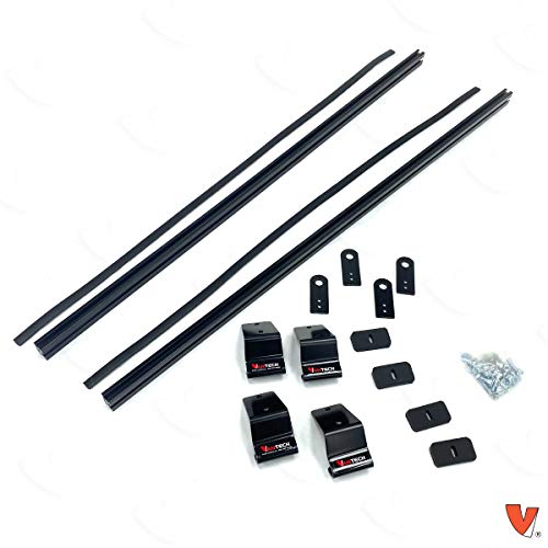 2 Bar Rack System for The Transit Connect 2010-13, NV200 or Chevy City Express Black