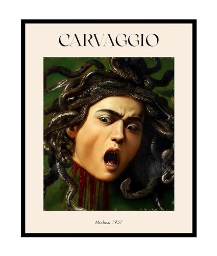 Poster Master Caravaggio Poster - Bacchus Print - Baroque Art - Greek Mythology Art - Portrait Art - God Of Wine Art - Fantasy Art - Classical Living Room or Office Decor, 24x32 Unframed Wall Art