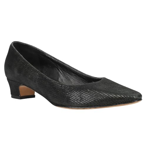 VANELi Womens Astyr Pointed Toe Block Pumps Dress Casual Low Heel 1-2" - Black - Size 7.5 W