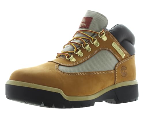 Timberland Men's Field Boot Burgundy/Black Sneakers 8.5