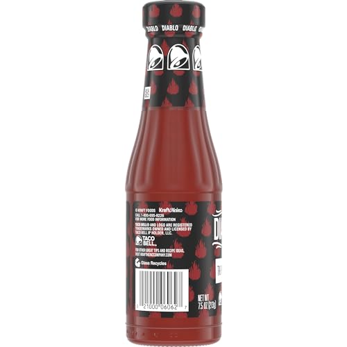 Taco Bell Diablo Sauce (7.5 oz Bottle)