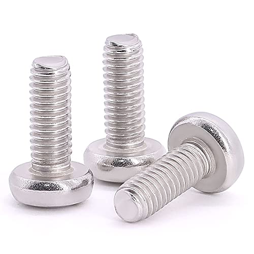 M4-0.7 x 20mm (60 pcs) Pan Head Torx Security Machine Screws Bolts, one Bit Included, 304 Stainless Steel 18/8, Tamper Resistant Screws, Full Thread, GB2672(Torx)