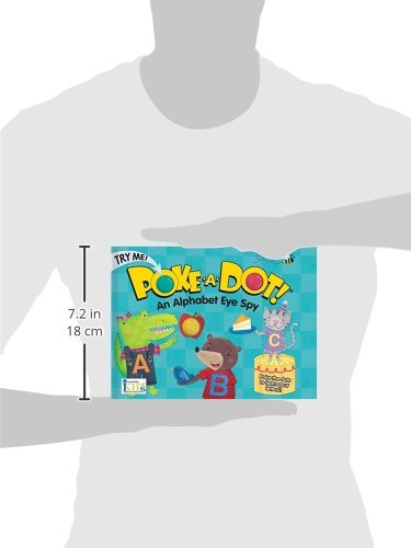 Melissa & Doug Children's Book - Poke-a-Dot: An Alphabet Eye Spy (Board Book with Buttons to Pop) - FSC Certified