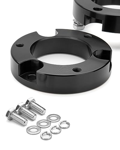 KSP 1.5" Front Leveling Lift Kits for Tacoma, 1.5 inch Front Strut Spacers Lift Kit for Toyota Tacoma 2005-2023 4Runner 2003-2023 FJ Cruiser 2007-2015, 1.5in Suspension Level Kit Aluminum Lift Spacers
