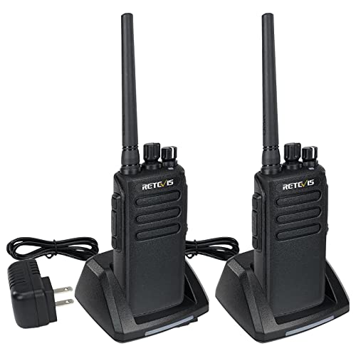 Retevis RT81V Digital Walkie Talkie,2 Meter Radio,Waterproof Two Way Radios Long Range,Dual Time Slot,Heavy Duty 2 Way Radio for Rural Area (2 Pack)
