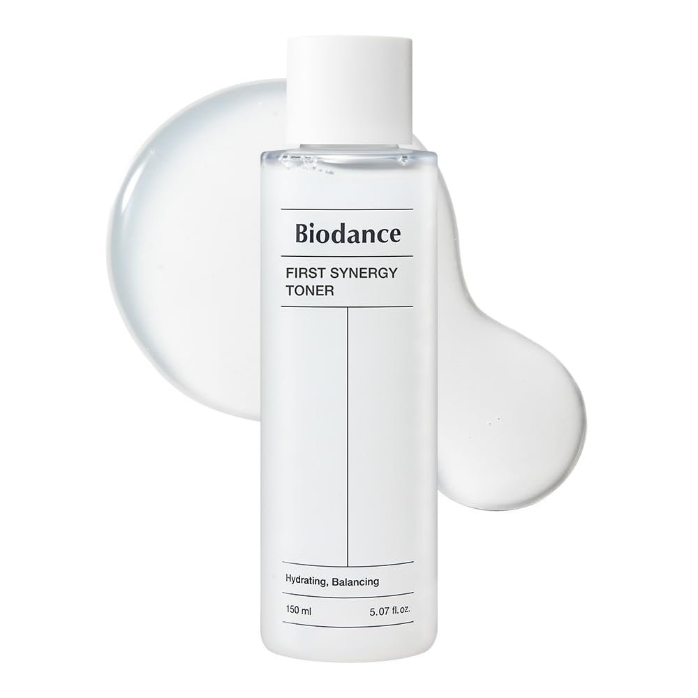 Biodance First Synergy Toner, Moisturizing, Skin Balance Facial Toner with Hyaluronic Acid, Korean Skin Care | 5.07 fl.oz,150ml