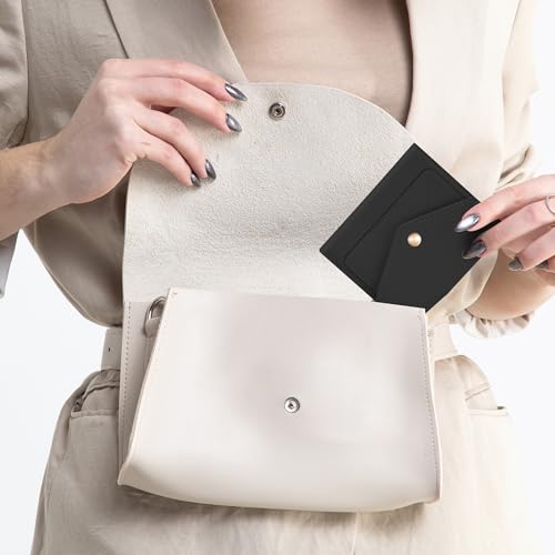 Gostwo Womens Wallet RFID Blocking Small Wallets Woman Credit Card Holder Trifold Ladies Wallets with Coins Zipper Pocket(Red)