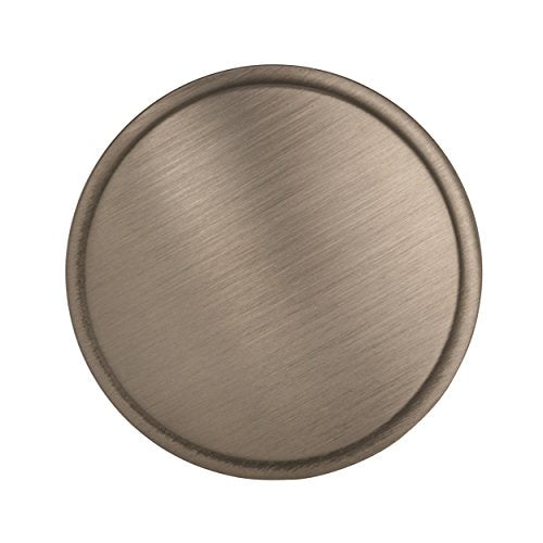 Amerock | Cabinet Knob | Antique Silver | 1-1/4 inch (32 mm) Diameter | Ravino | 1 Pack | Drawer Knob | Cabinet Hardware