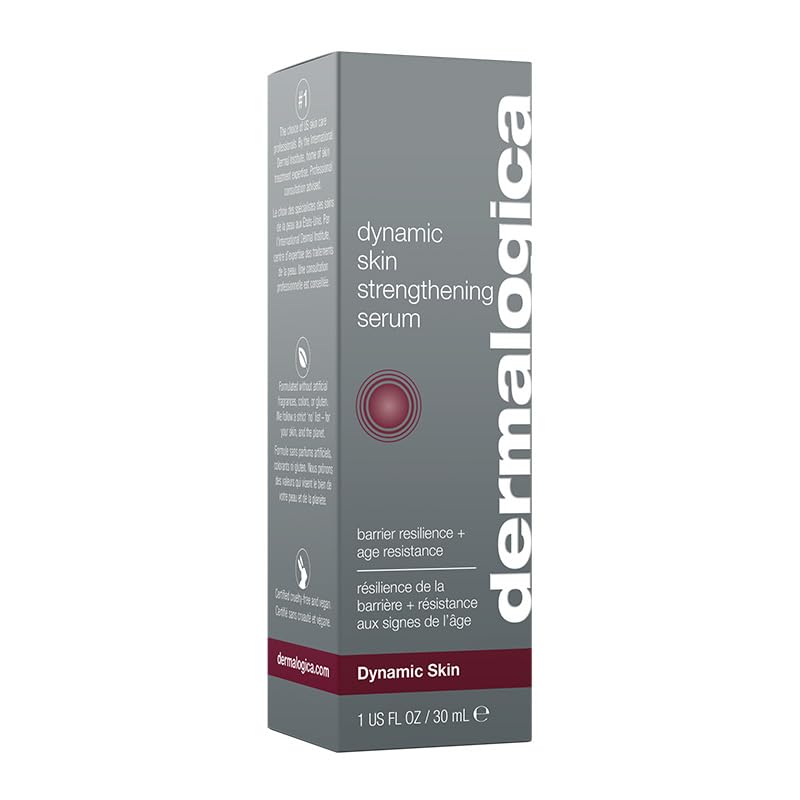 Dermalogica Dynamic Skin Strengthening Serum, Anti Aging Face Serum - Strengthens and Hydrates Skin Barrier, 1 fl oz