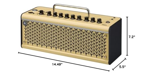 Yamaha THR10II Wireless Desktop 15 Guitar Amps and 8 Effects and Rechargeable Battery, Bluetooth-Enabled, Standard Color WL