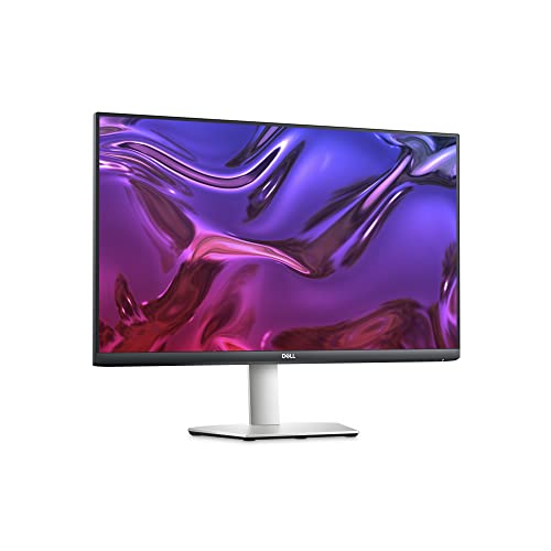 Dell 27-inch USB-C Monitor - Full HD (1920 x 1080 Display, 75Hz Refresh Rate, 4MS Grey-to-Grey Response Time (Extreme Mode), Dual 3W Built-in Speakers, HDMI, IPS, AMD FreeSync, Silver - S2723HC