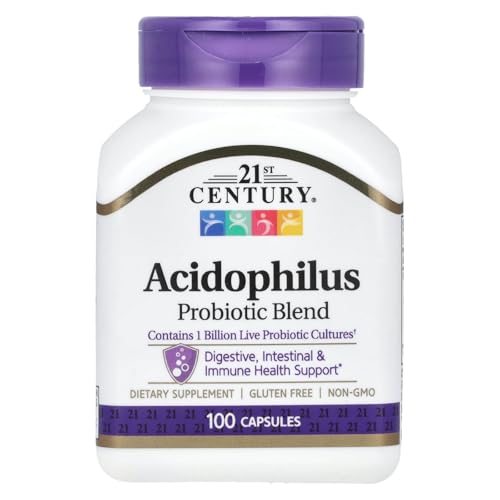 21st Century Acidophilus Capsules, 100 Count (21339)
