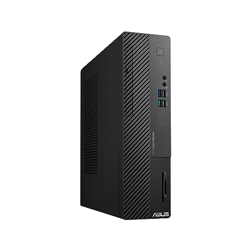 ASUS ExpertCenter D5 Small Form Factor Desktop PC, Intel Core i5-13400, 8GB DDR4 RAM, 512GB PCIe SSD, Windows 11 Pro, Black, D500SE -XS502