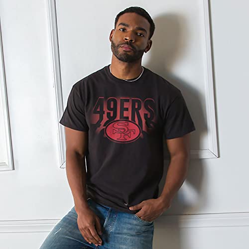 Junk Food Clothing x NFL - Houston Texans - Team Spotlight - Unisex Adult Short Sleeve Fan T-Shirt for Men and Women - Size Small