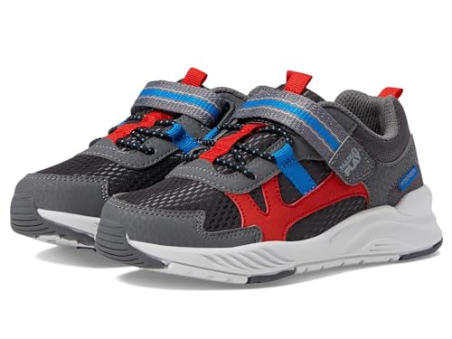 Stride Rite M2P Player Sneaker, Black Multi, 7.5 US Unisex Little Kid