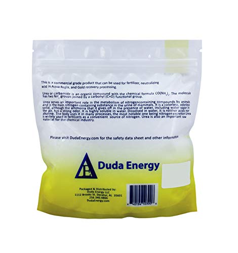 Duda Energy 1 lb Prilled Urea 46.0% Minimum Nitrogen Commercial Grade 98.5+% Purity (urea1f)
