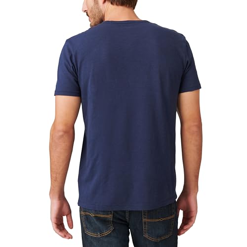 Lucky Brand Men's King of Diamonds Tee, American Navy, Small