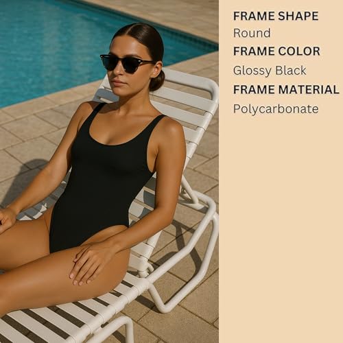 ShadyVEU Super Dark Matte Tortoise Sunglasses Blackout UV Protection Lens Spring Hinge 80s Vintage Retro Inspired Shades (Matte Tortoise)