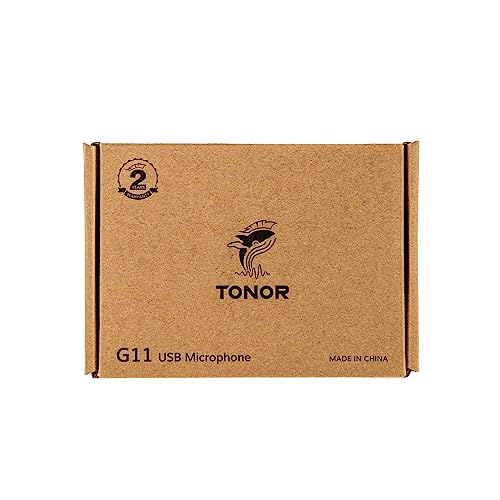 TONOR Conference USB Microphone, Omnidirectional Condenser PC Mic for Video Conference, Recording, Skype, Online Class, Court Reporter, Plug & Play Compatible with Mac OS X Windows PC Compute, G11