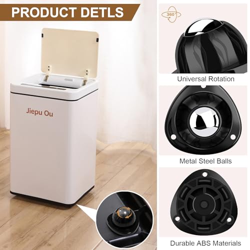 Zatakey 4PCS Self Adhesive Caster Wheels for Furniture,1 Inch Small Caster Wheels for Storage Box/Mop Bucket/Trash Can, Load Capacity 28LBS Per Wheel, Mini Caster for Small Appliance Storage Bins