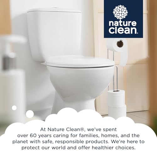 Nature Clean Non-Toxic Toilet Bowl Cleaners Strips 36 count, Plastic-Free Packaging, Natural Toilet Cleaner Septic Safe, Refresh Toilets & Bathroom. No Splash