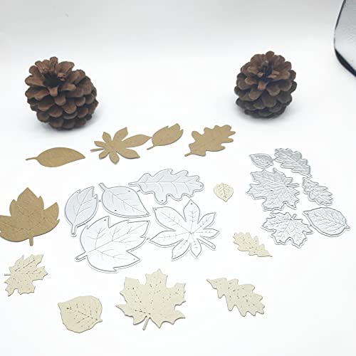 Metal Mushroom Agaric Die Cuts Fungus Swamm Leaf Lamp Tree Cutting Dies Embossing Stencils Template Mould for Card Making Decoration and DIY Scrapbooking Album