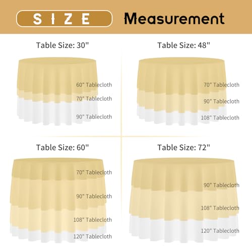 LOKUME 6 Pack Tablecloth 60 x 102 Inch White Rectangle Table Cloth for 6 Foot Tables, Wrinkle Resistant Washable Polyester Table Clothes Cover for Wedding Parties Banquet
