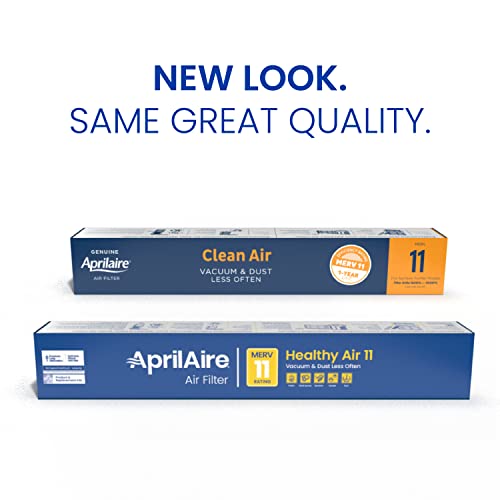AprilAire 610 Replacement Filter for AprilAire Whole House Air Purifier 1625FG - MERV 11, Clean Air & Dust, 16x25x4 Air Filter (Pack of 1)