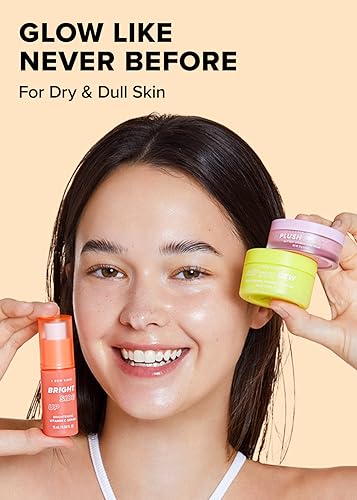 I DEW CARE Korean Skin Care Set Trio - Vitamin To Glow Pack | Travel Size Skincare Gift Set for Teen Girls and Women, Niacinamide & Vitamin C, Beauty Gift Sets & Kits, Glass Skin, Vegan, Cruelty Free