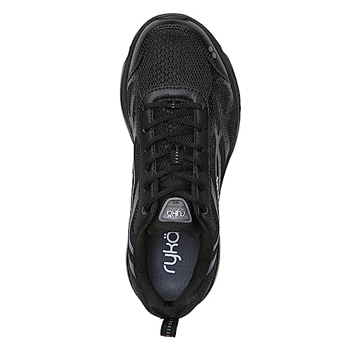 Ryka Womens Devotion Xt Cross Trainer, Black Grey, 8.5 US