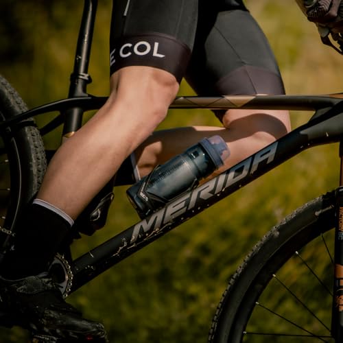 Elite Rocko Carbon Mat Bottle Cage, Black Graphic