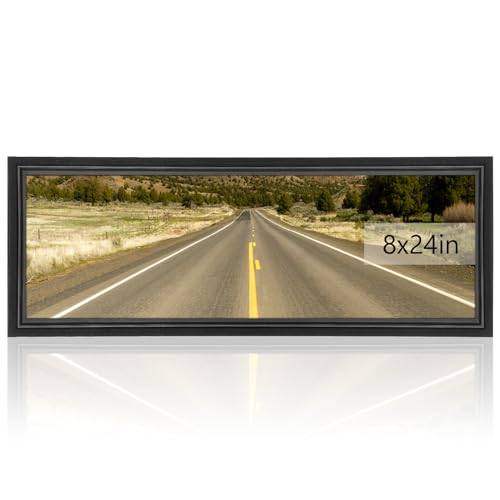 16x24 Picture Frame, Gold Poster Frame, Home Decor Natural Gallery Frame, Horizontal or Vertical Format, Sturdy Frame and Plexiglass, Large Photo Frame Wall Art, for Photos, Artworks, Posters