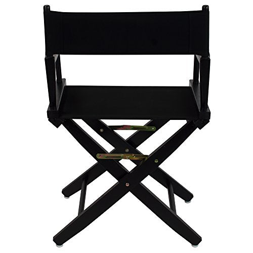 American Trails Extra-Wide Premium 18" Director's Chair Mission Oak Frame with Natural Canvas
