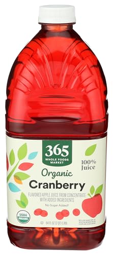 365 by Whole Foods Market, Organic Cranberry Juice Blend, 64 Fl Oz