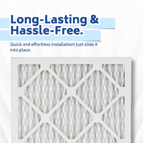 Handua 18x24x1 Air Filter MERV 13, Plated Furnace AC Air Replacement Filter, 4 Pack (Actual Size: 17.75" x 23.75" x 0.75")