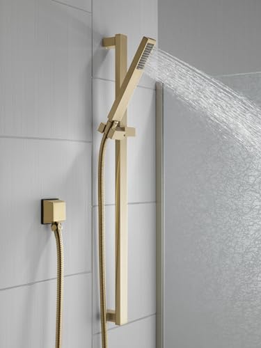 Delta Faucet Vero Single-Spray Touch-Clean Wall-Mount Slide Bar Hand Held Shower with Hose, Champagne Bronze 57530-CZ