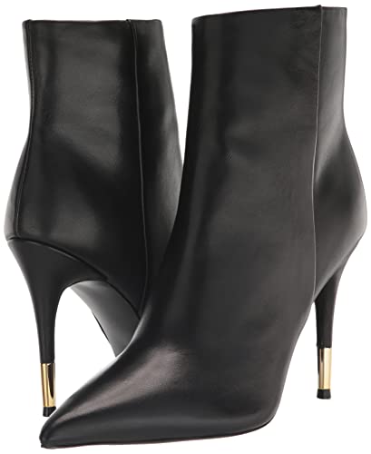 Nine West Women's BOLANA Ankle Boot, Black, 10