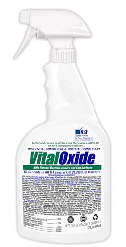 Vital Oxide: Disinfectant, Deodorizer, Cleaner.32fl.oz