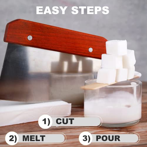 Primal Elements Triple Butter Soap - Moisturizing Melt and Pour Glycerin Soap Base for Crafting and Soap Making, Vegan, Cruelty Free, Easy to Cut - 2 Pound