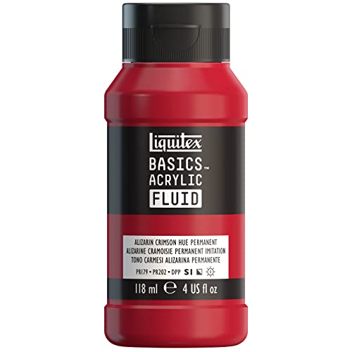 Liquitex BASICS Acrylic Fluid Paint, 250ml (8.5-oz) Bottle, Gold