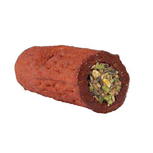 Wild Harvest Stuffed Logz 1 Count, Edible Treat for Rabbits, Guinea Pigs and Chinchillas, Artificial Peanut Butter Flavor (Pack of 2)