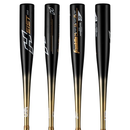 Franklin Sports Youth Baseball Bat - Heist Kids Baseball Bats for Ages 8-12 - 2 5/8" Inch Big Barrel Kids Metal Bat - Youth Drop -10 Aluminum Bats - USA Baseball - 30" Inch / 20oz. - Royal 1000