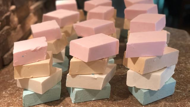 Amish Farms Original Recipe All Natural Soap Bar - Made in USA, Handmade, Vegan Moisturizing for Sensitive Skin - Women & Mens Face & Body Bar Soap - Clean Scent 5 Oz Each (5 Bars)