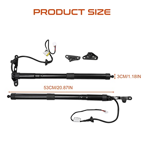 ISINSWIFT Electric Tailgate Power Lift Support Shock Strut Compatible with Toyota Highlander 3.5L 2014-2019 Replace OE# 68910-09120, 68910-09022, 68920-09020, 68920-09021 Pack of 2…