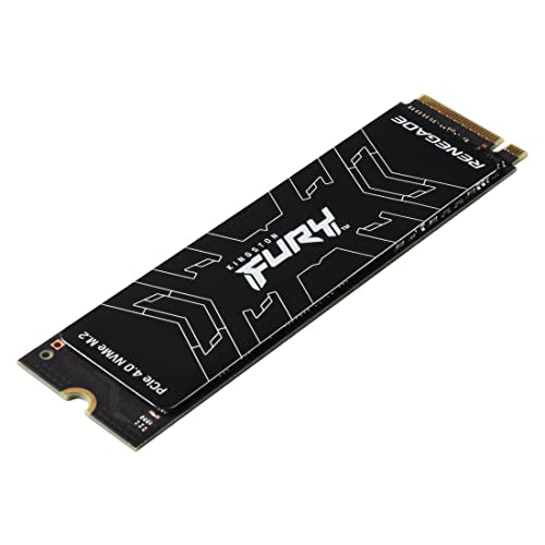 Kingston FURY Renegade 1TB PCIe Gen 4.0 NVMe M.2 Internal Gaming SSD | Up to 7300 MB/s | Graphene Heat Spreader | 3D TLC NAND | Works with PS5 | SFYRS/1000G, Solid State Drive