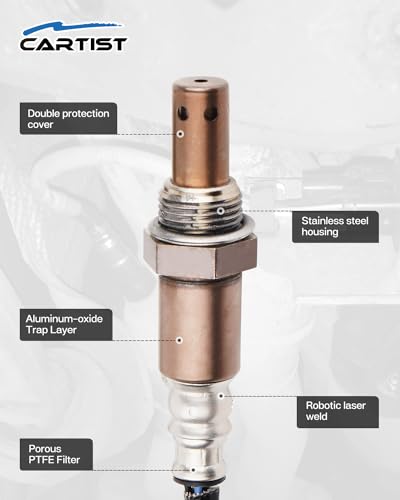 Cartist 15717 Oxygen Sensors Compatible with Ford Ranger, Mustang, Expedition, Explorer, Escape, F150, Mazda Tribute, Mercury, Aston, Martin, Lincoln Accessories O2 Sensor…