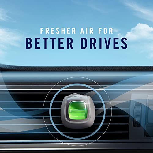 Febreze Car Vent Clip, Downy Calm Scent, 2 Count, 0.13 oz Total