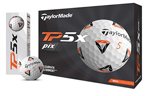 TaylorMade Golf 2021 TP5X Golf Balls White